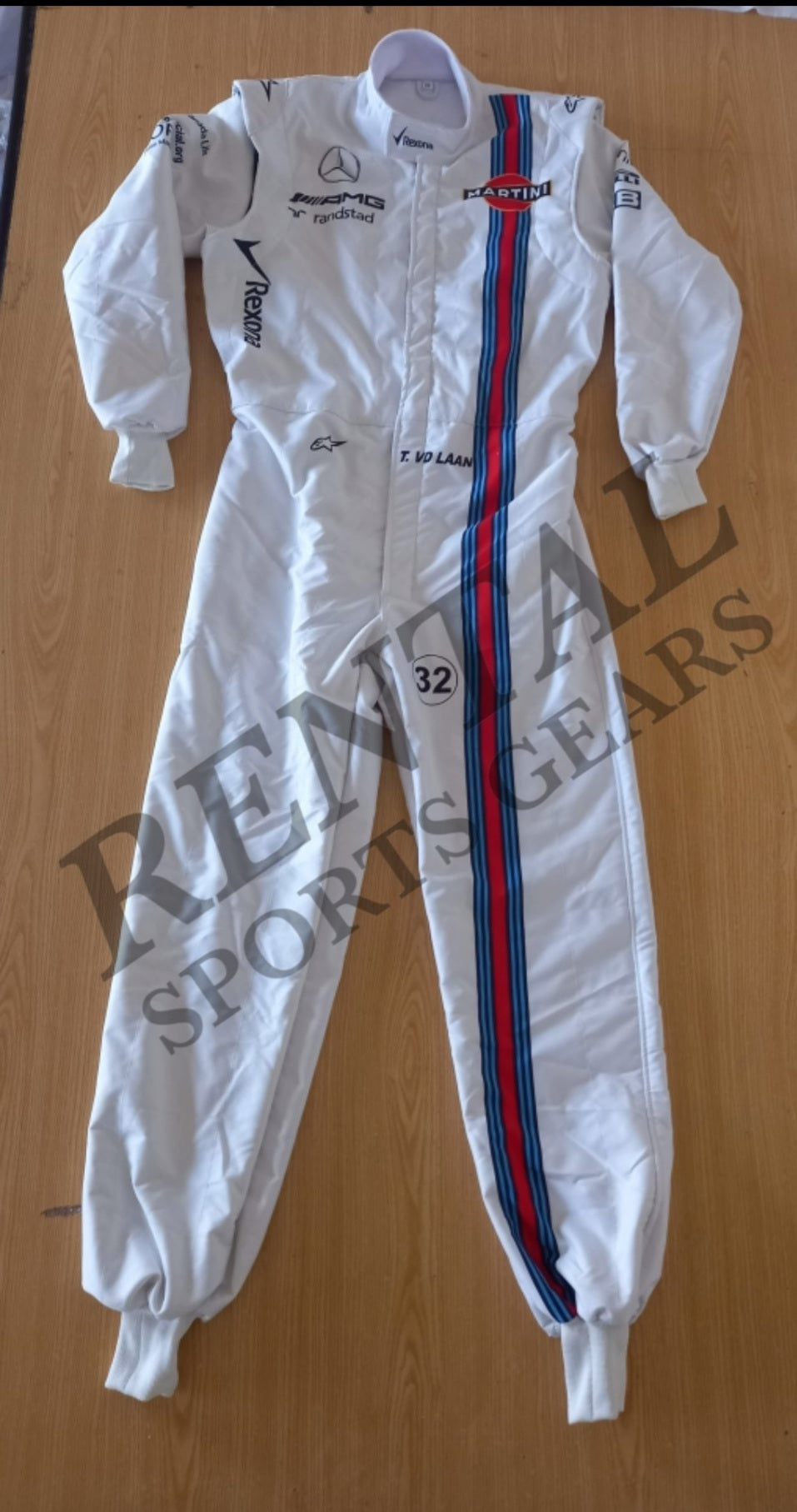 Felipe Massa 2017 Race Suit in British GP / Williams Martini Racing - Rental Sports