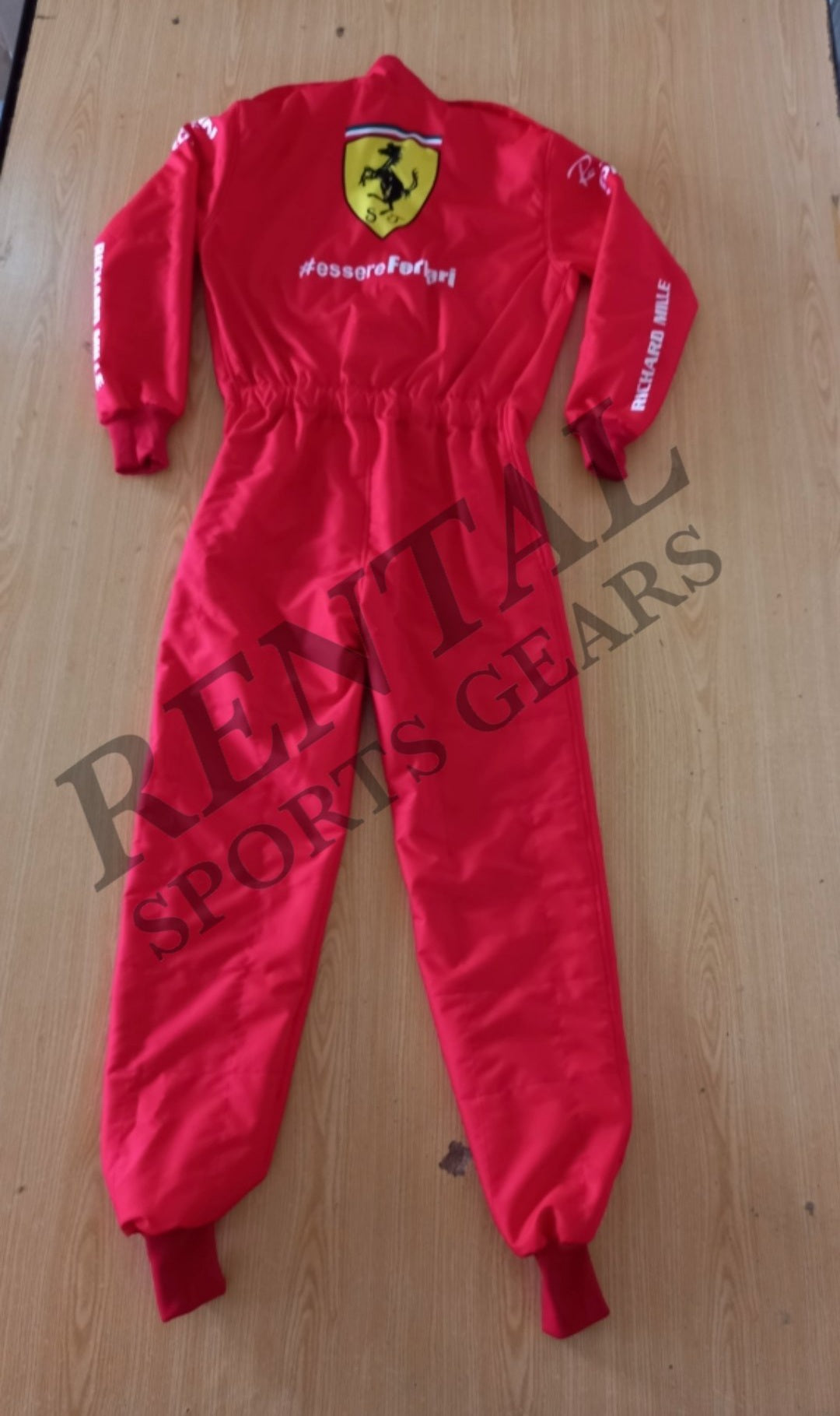 Charles Leclerc 2021 Ferrari Race Suit | F1 Ferrari Race Suit - Rental Sports