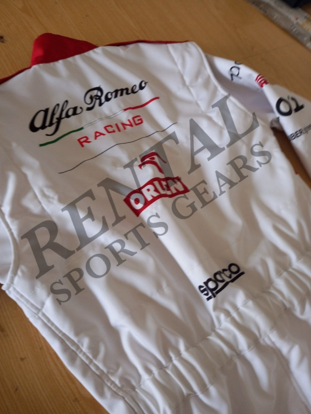 Kimi Raikkonen Alfa Romeo 2021 suit | F1 Alfa Romeo Race Suit - Rental Sports