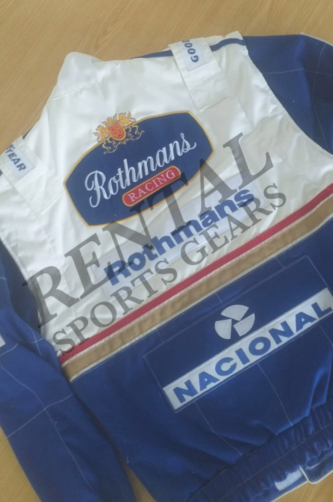 Ayrton Senna 1994 racing Jacket / Team Williams F1 Rothmans - Rental Sports