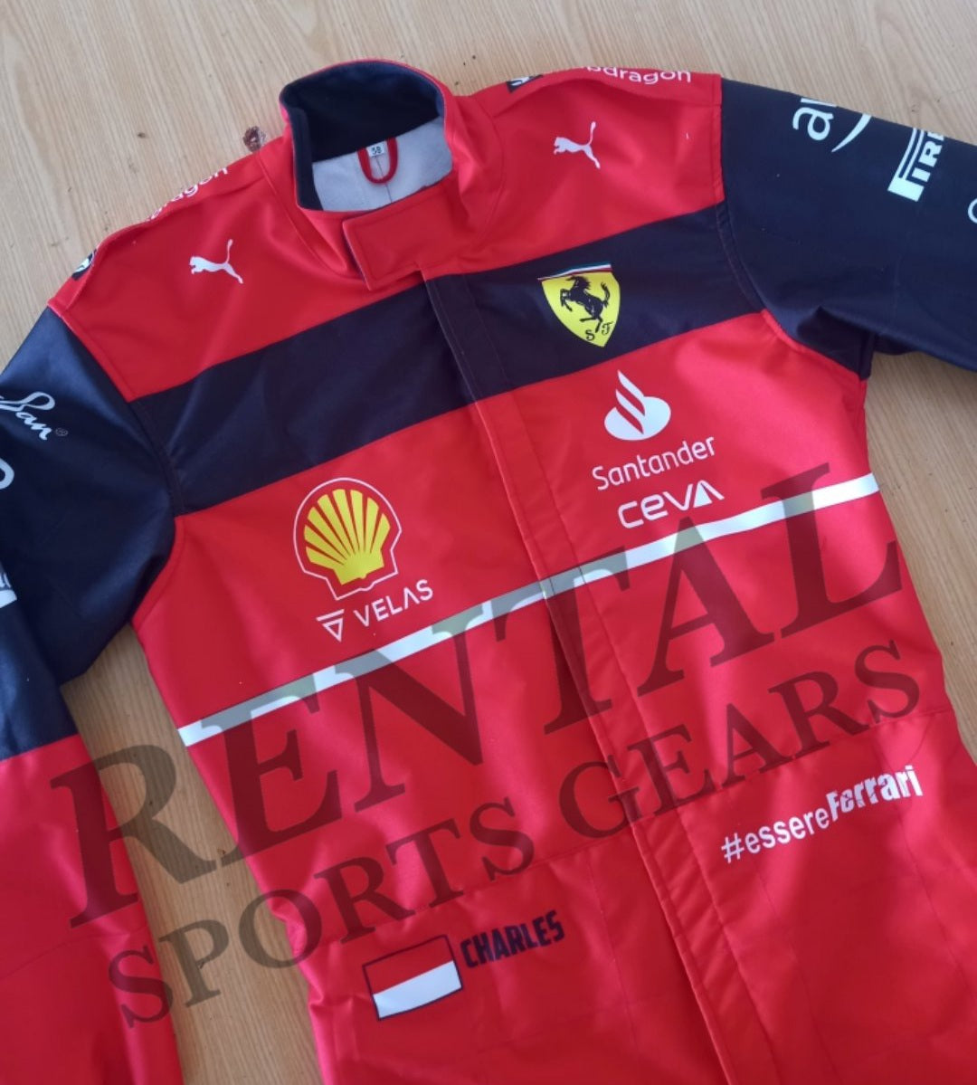Charles Leclerc 2022 Racing Suit / Ferrari F1 - Rental Sports
