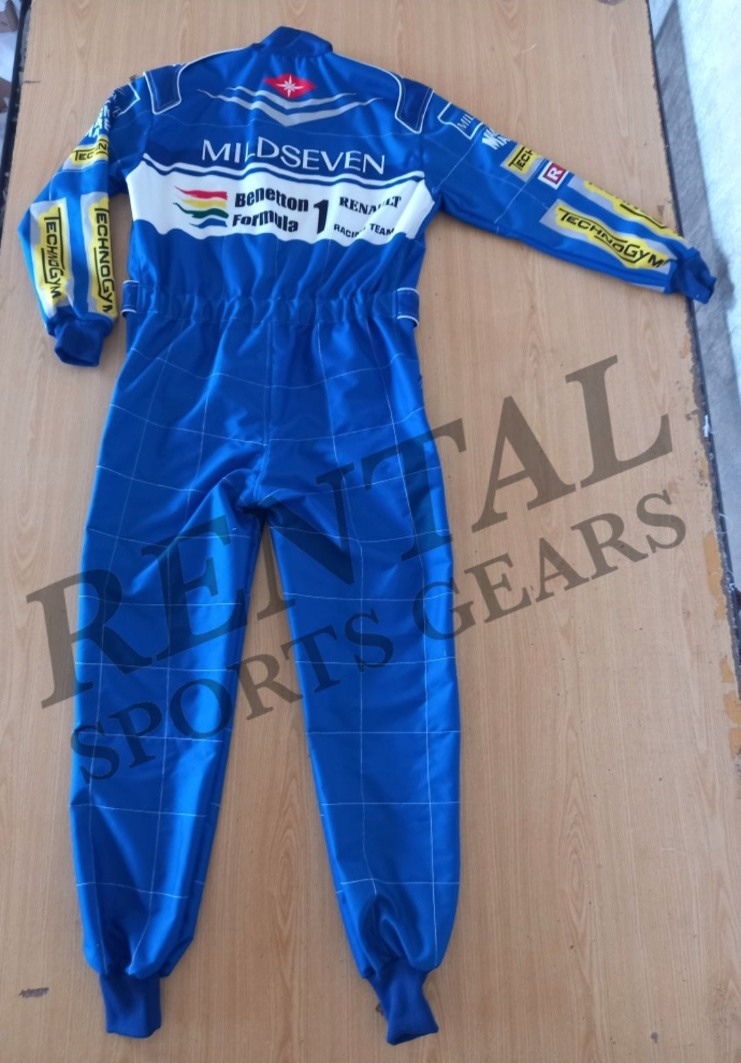 Michael Schumacher 1994 Mild Seven F1 Race Suit - F1 Replica Race Suit - Rental Sports