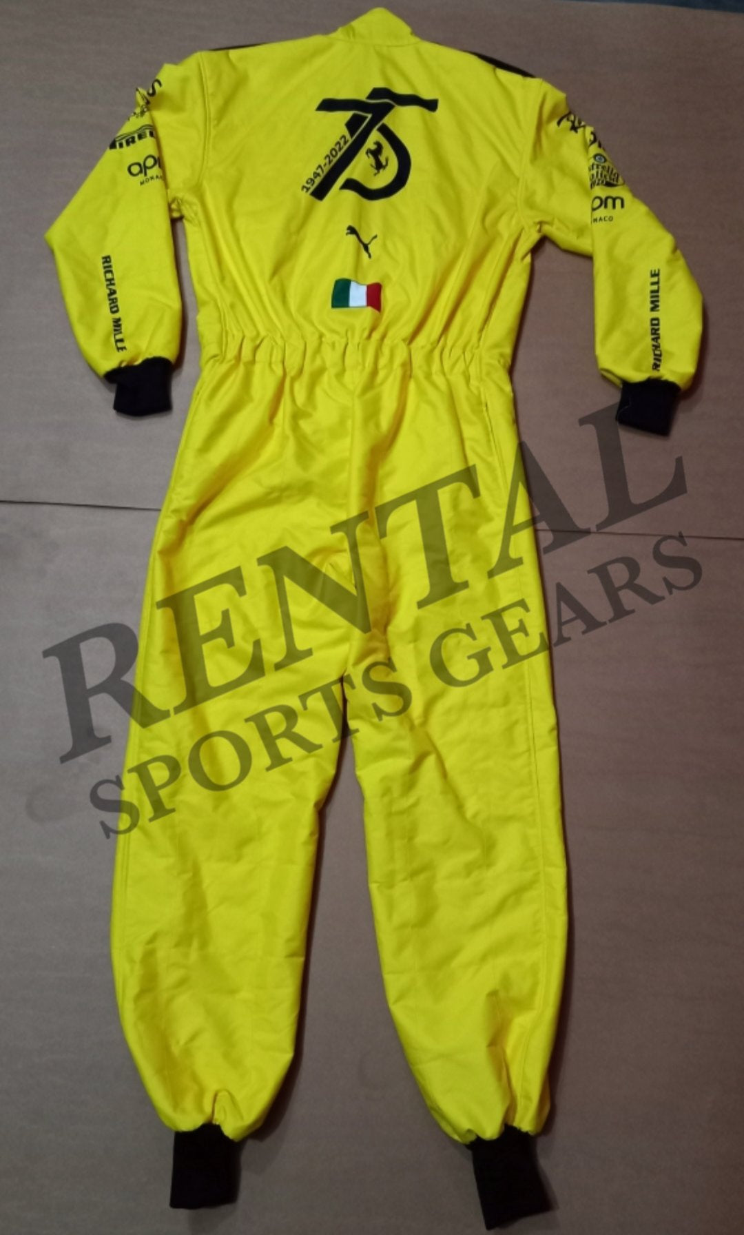 Charles Leclerc 2022 MONZA GP Race Suit Ferrari F1 | F1 Replica Race Suit - Rental Sports