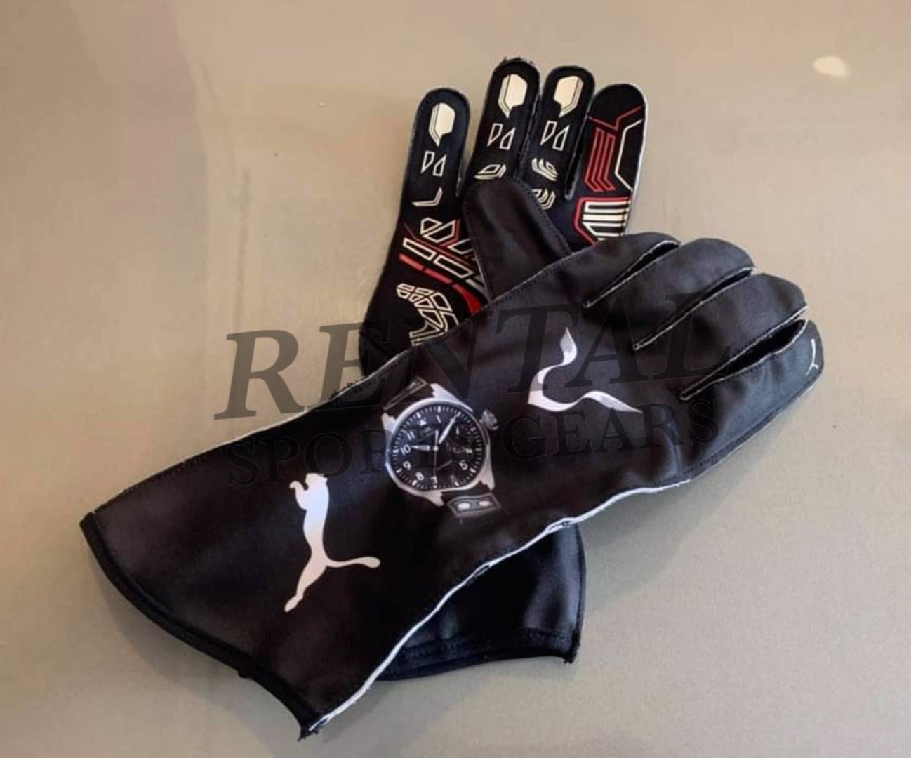 LEWIS HAMILTON 2021 GO KART F1 GLOVES - Rental Sports