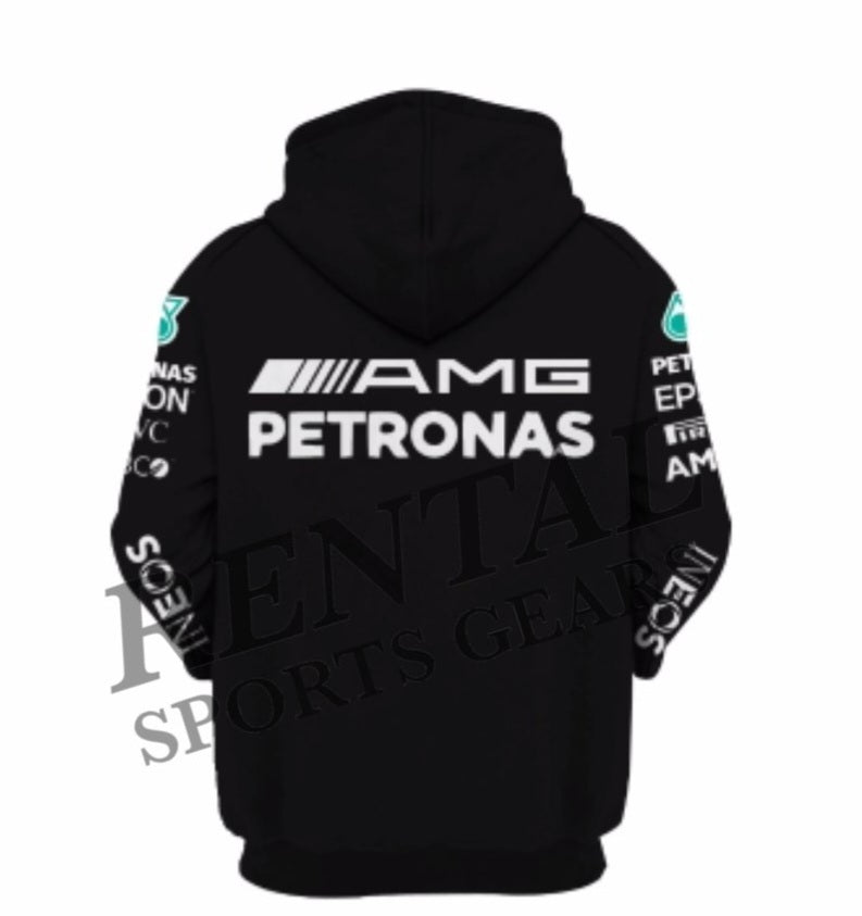 2021 Lewis Hamilton Mercedes AMG F1 Hoodie - Rental Sports