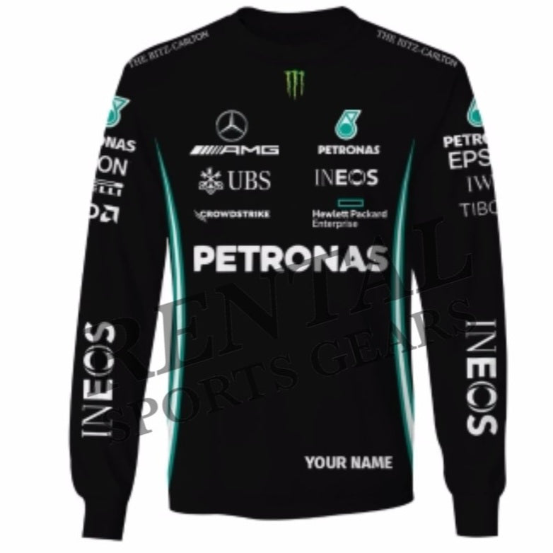 2022 New Lewis Hamilton Racing Shirt F1 Mercedes AMG Petronas
