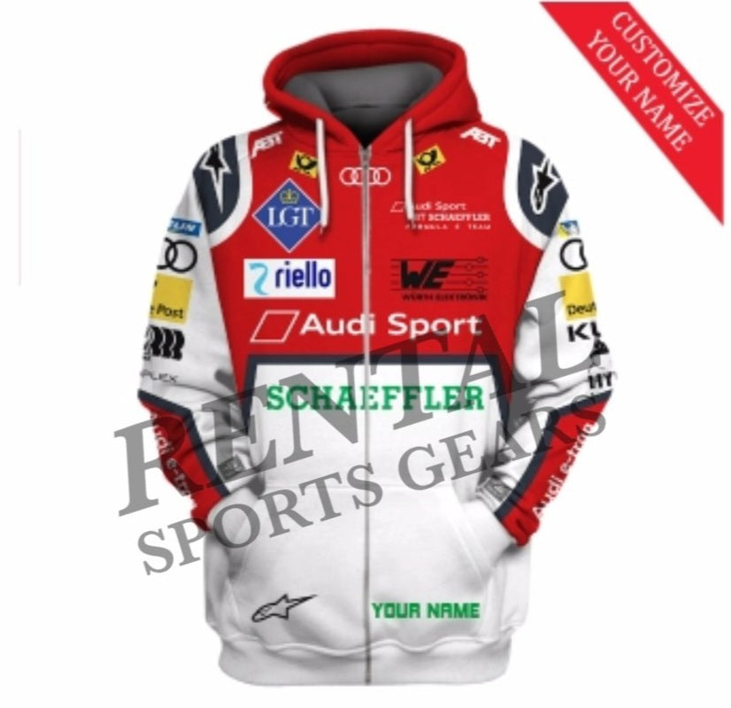 Lucas Di Grassi Hoodie Audi Sport Formula Hoodie - Rental Sports