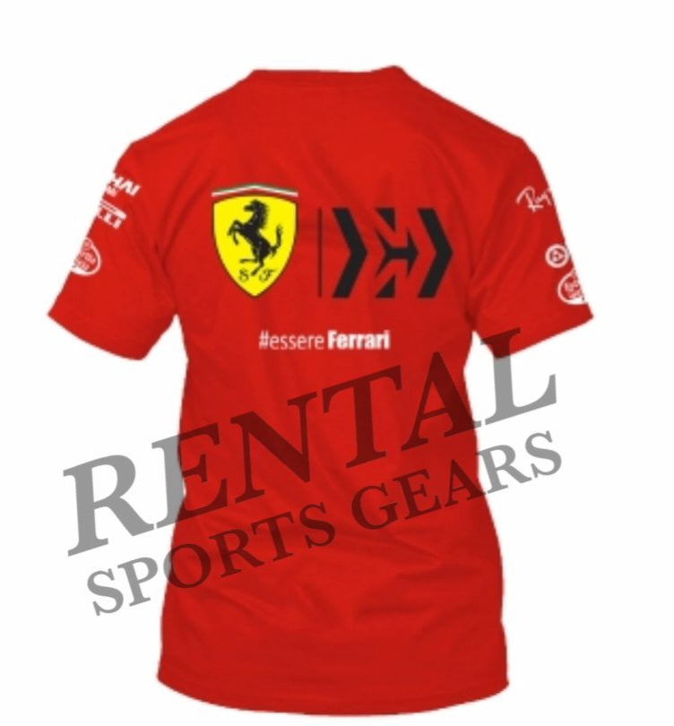 2021 Carlos Sainz Race Scuderia Ferrari F1 Shirt