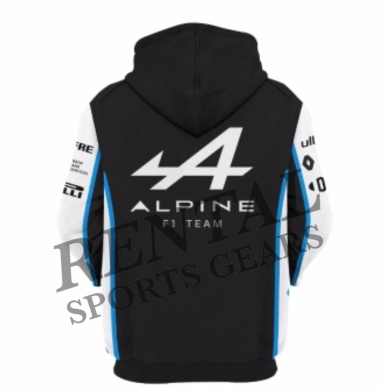 2021 Esteban Ocon Race Used Alpine Formula 1 Hoodie