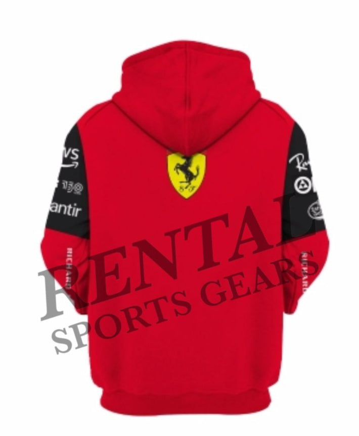 New Charles Leclerc 2022 Scuderia Ferrari Race F1 Hoodie