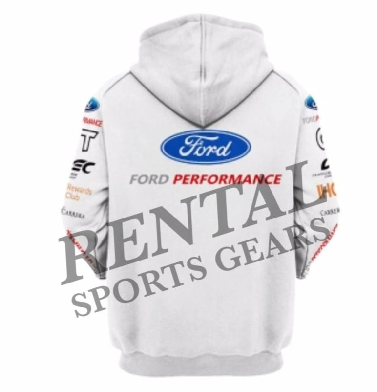2017 Andy Priaulx Race F1 Hoodie - Ford GT Chip Ganassi Racing Le Mans Hoodie