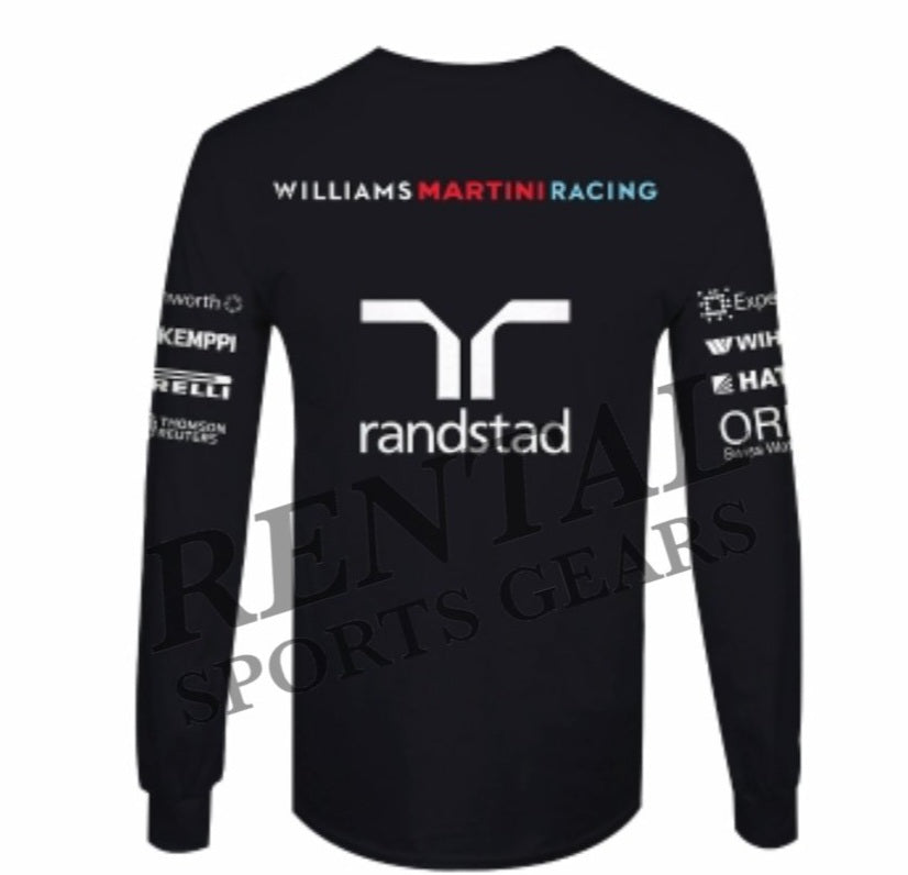 Williams Martini MERCEDES Racing Mens F1 Shirt - Rental Sports