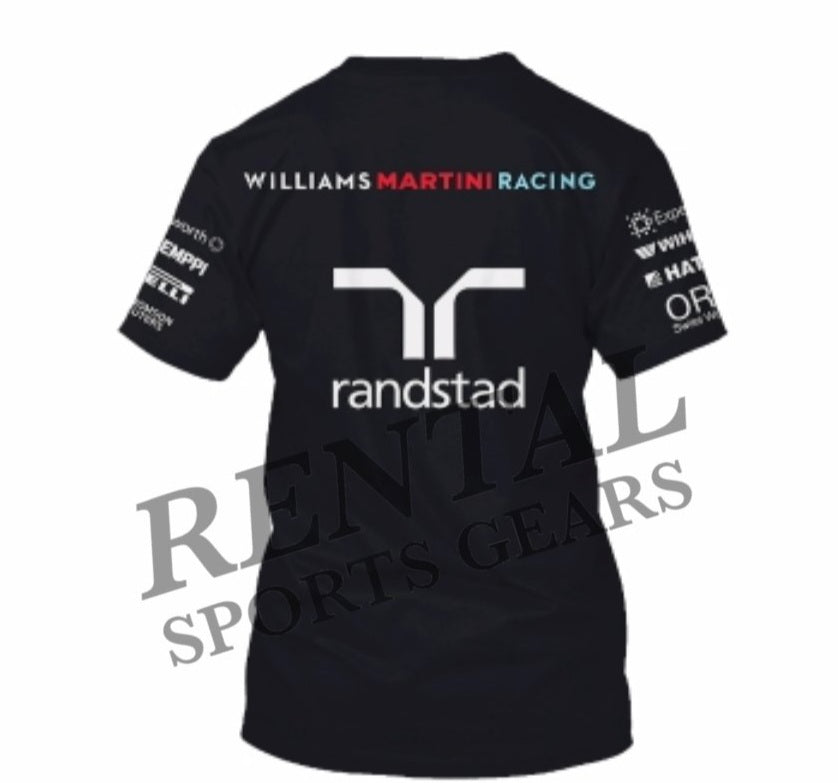 Williams Martini MERCEDES Racing Mens F1 Shirt - Rental Sports