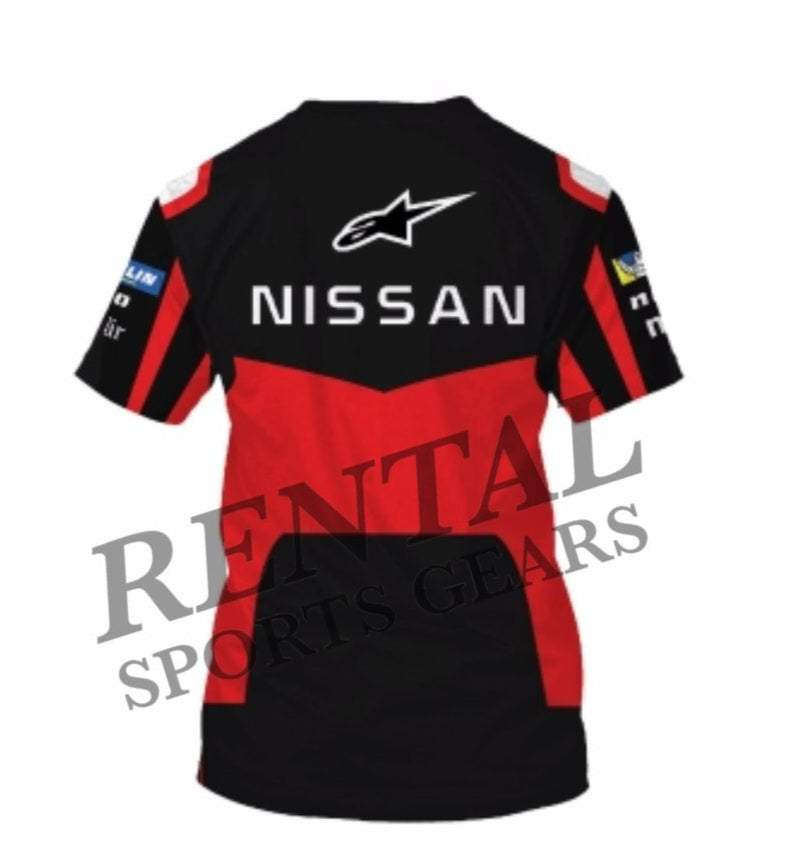 Formula E Nissan E.Dams Racing Personalized Race Shirt - Rental Sports