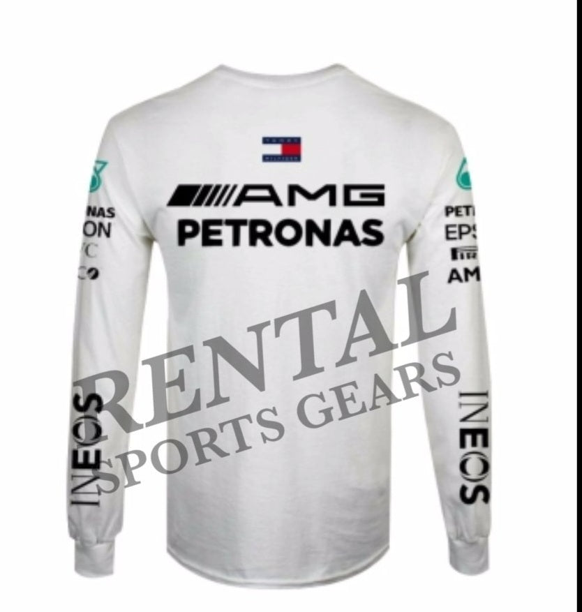 Lewis Hamilton 2019 Mercedes AMG F1 replica Racing Shirt - Rental Sports