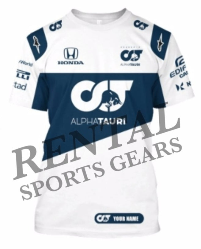Scuderia Alpha Tauri 2020 Karting Shirt Gasly F1 Race Shirt - Rental Sports