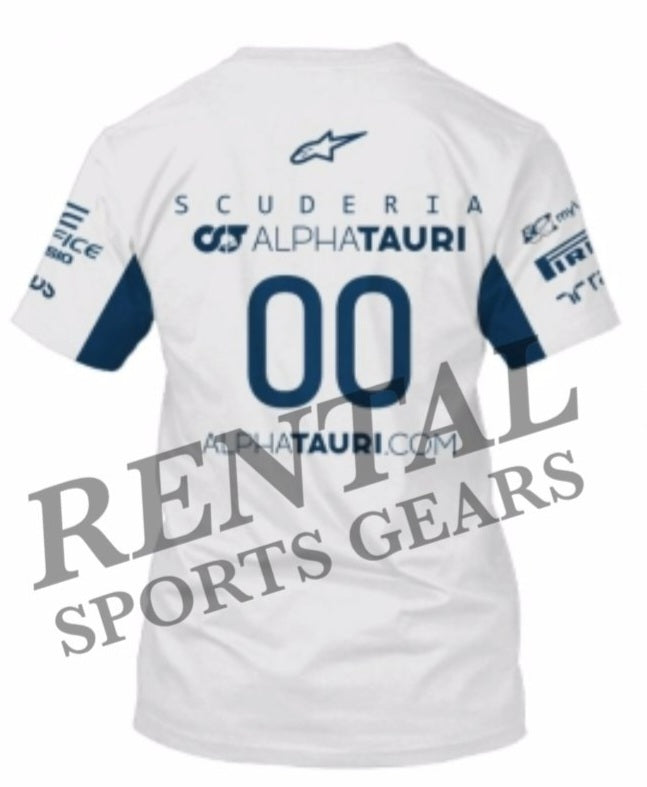 Scuderia Alpha Tauri 2020 Karting Shirt Gasly F1 Race Shirt - Rental Sports