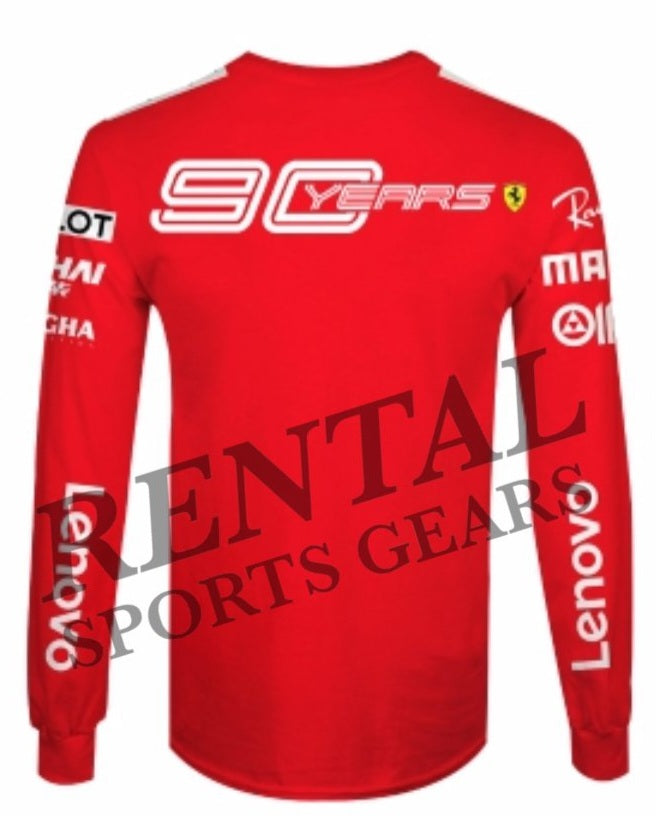 Leclerc 2019 Scuderia Ferrari 90 Years F1 T-Shirt - Rental Sports