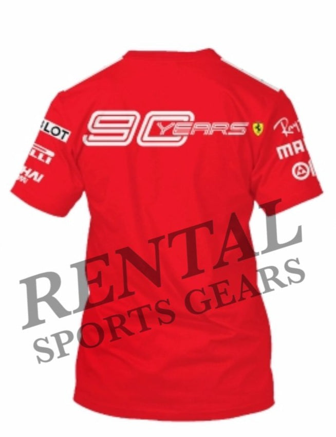 Leclerc 2019 Scuderia Ferrari 90 Years F1 T-Shirt