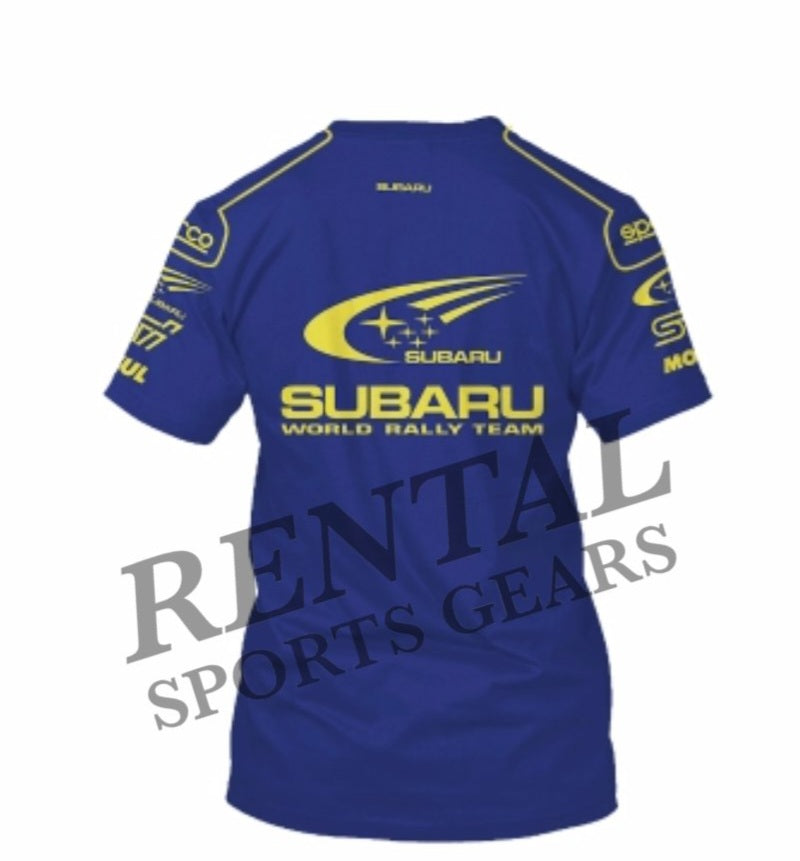 SUBARU World Rally Team F1 Race T-Shirt - Rental Sports