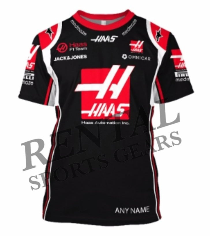 New Kevin Magnussen F1 Team Haas T-Shirt - Rental Sports