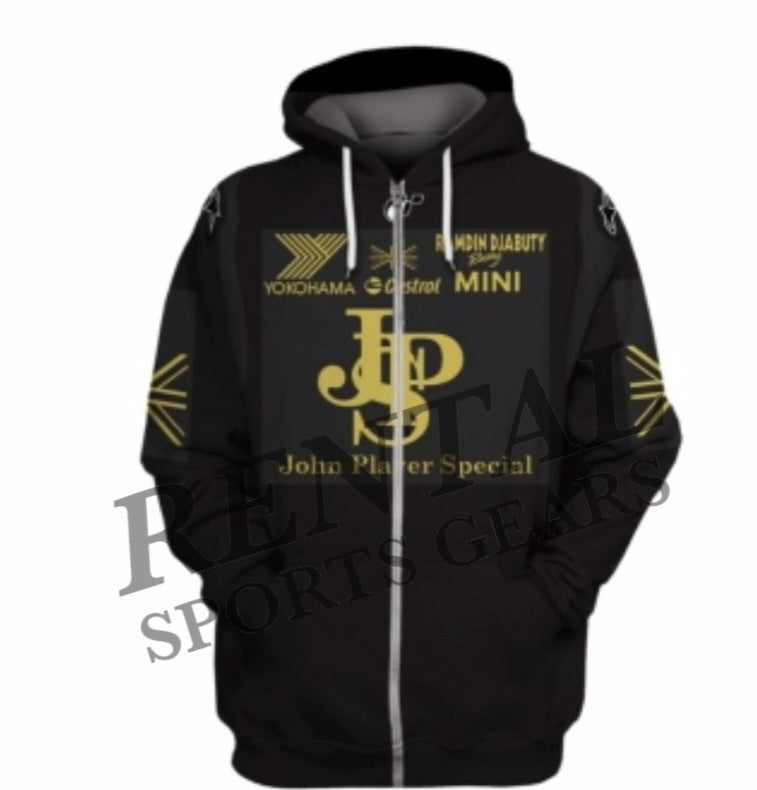 Jhon Player Special Hoodie F1 Race Castrol - Rental Sports