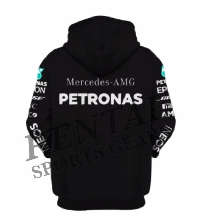 Lewis Hamilton 2020 MONZA GP Race Hoodie / Mercedes Benz AMG F1 Hoodie - Rental Sports