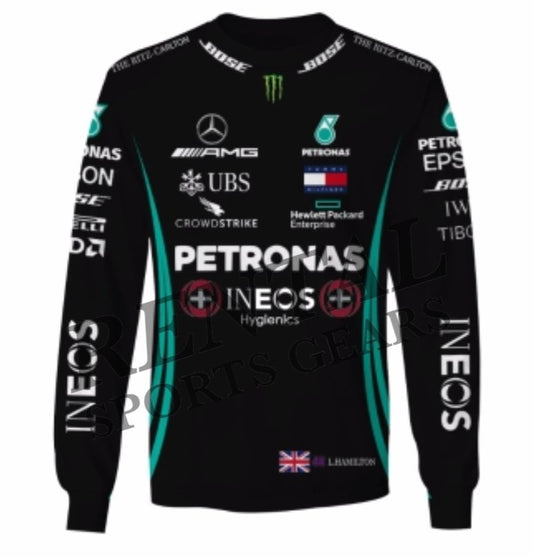 Lewis Hamilton 2020 MONZA GP Racing T-Shirt / Mercedes Benz AMG F1 T-Shirt
