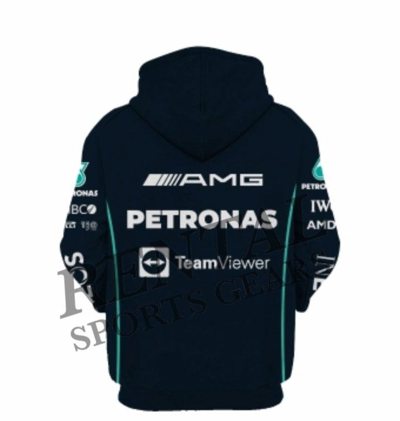 2021 Lewis Hamilton F1 Race Hoodie Mercedes AMG Hoodie - Rental Sports