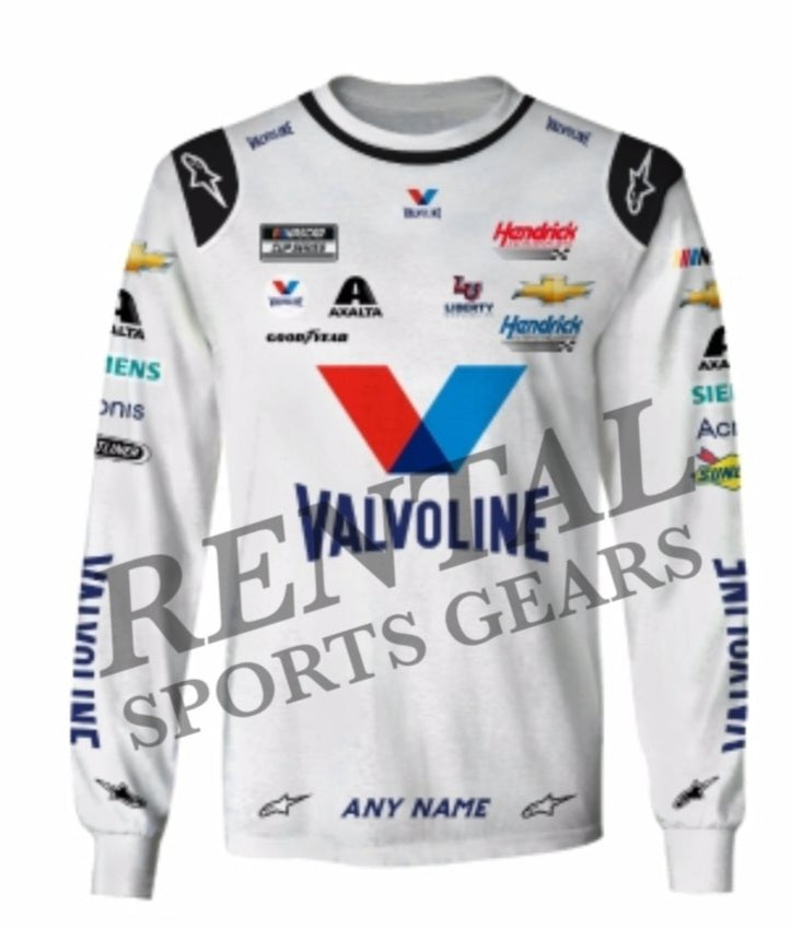 VALVOLINE F1 Racing T-Shirt - Rental Sports