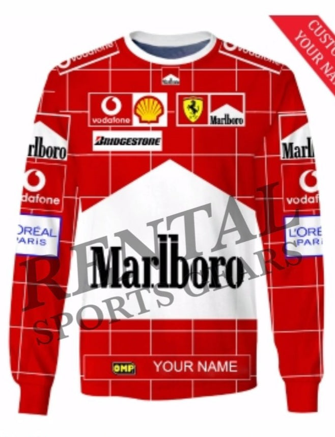 Michael Schumacher World champion Racing T-Shirt Ferrari F1 - Rental Sports