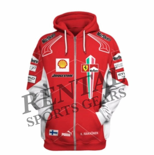 Ferrari f1 shirt vintage racing puma Printed Hoodie