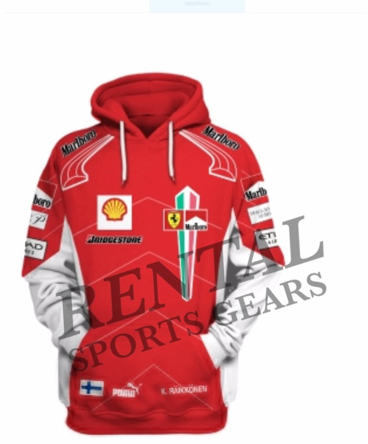 Ferrari f1 shirt vintage racing puma Printed Hoodie