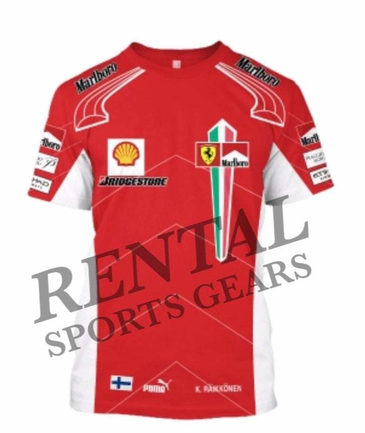 ferrari f1 shirt vintage racing puma T-Shirt - Rental Sports