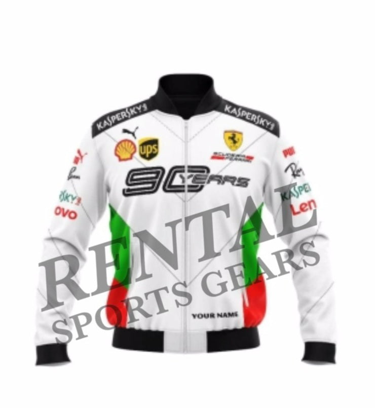 F1 Charles leclerc 2019 Ferrari 90 Years Jacket - Rental Sports