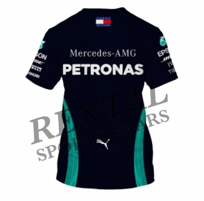 Lewis Hamilton Mercedes AMG F1 T-Shirt - Rental Sports