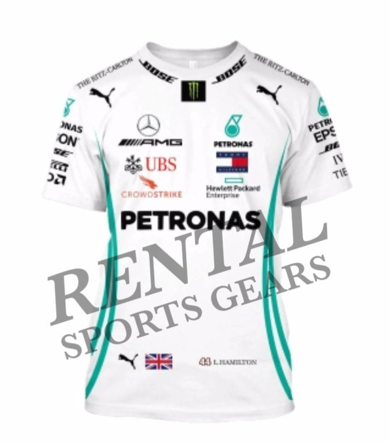 New Lewis Hamilton 2019 F1 T-Shirt - Rental Sports