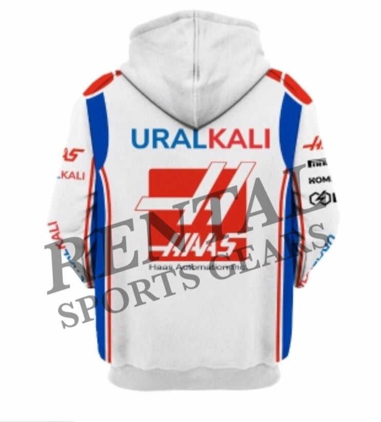 Haas Team F1 Nikita Mazepin, Uralkali Hoodie - Rental Sports