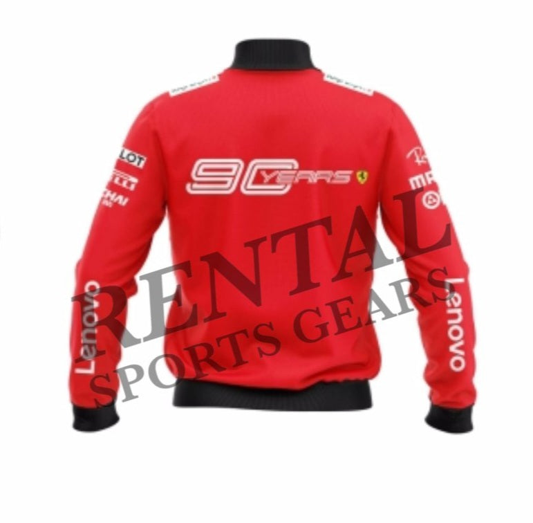 F1 Charles leclerc 2019 Ferrari 90 Years Race Jacket - Rental Sports