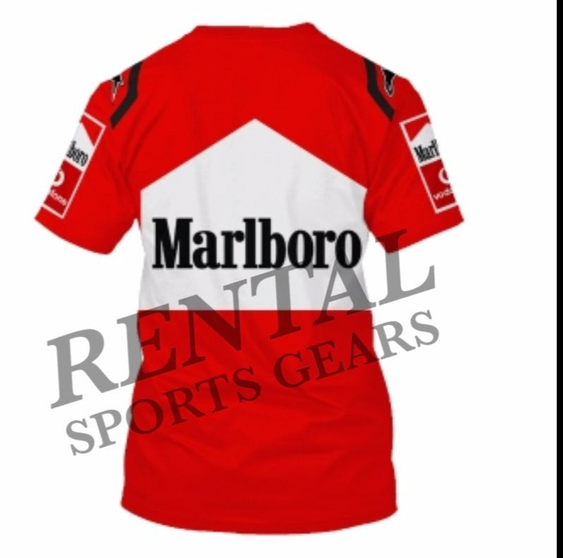 Michael Schumacher 2001 T-Shirt Ferrari F1 - Rental Sports