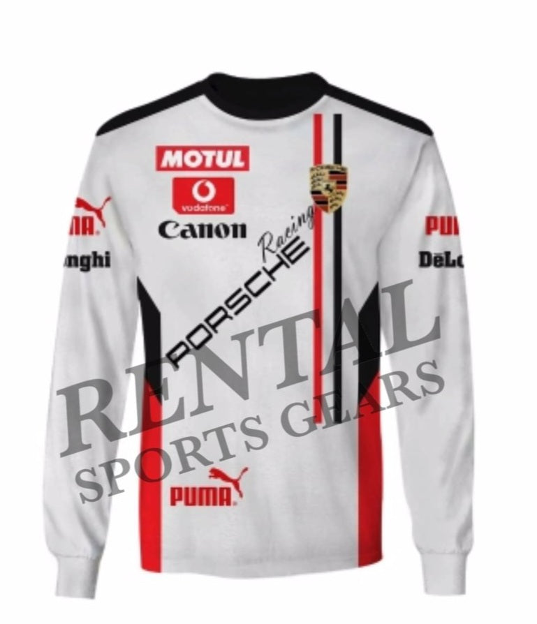 Porsche Motor Sports F1 Race Shirt Puma Race Shrit - Rental Sports