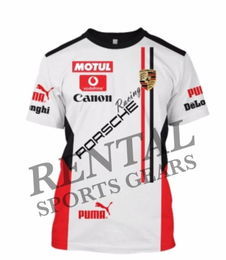 Porsche Motor Sports F1 Race Shirt Puma Race Shrit - Rental Sports