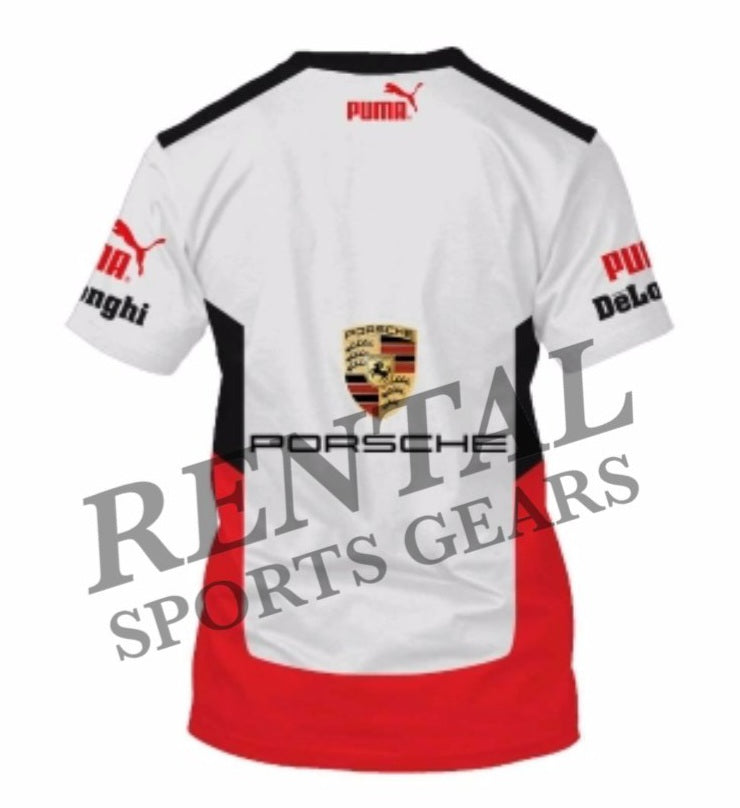 Porsche Motor Sports F1 Race Shirt Puma Race Shrit - Rental Sports