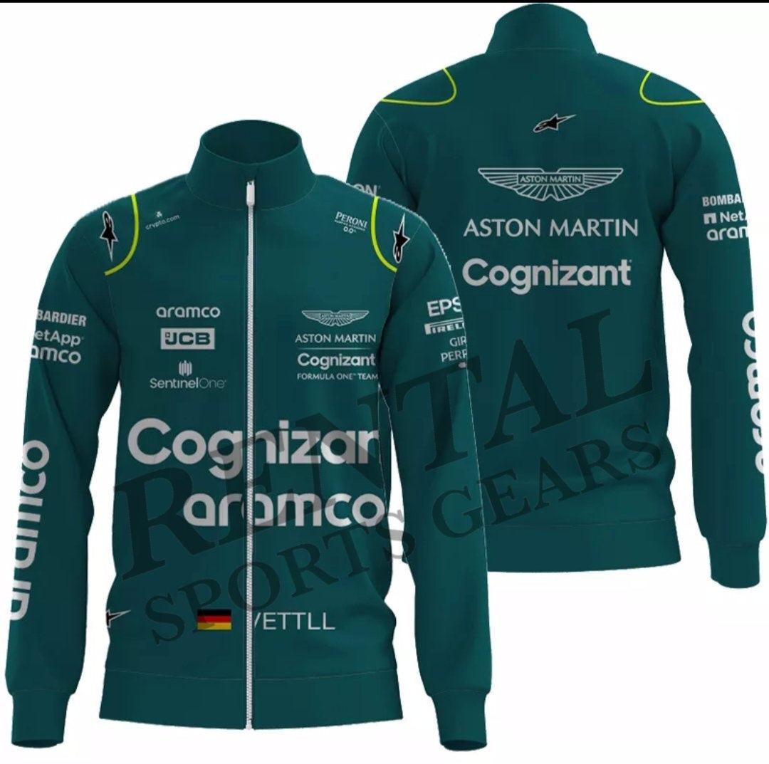 Aston Martin Sebastian Vettel F1 Race Jacket 2021 - Rental Sports