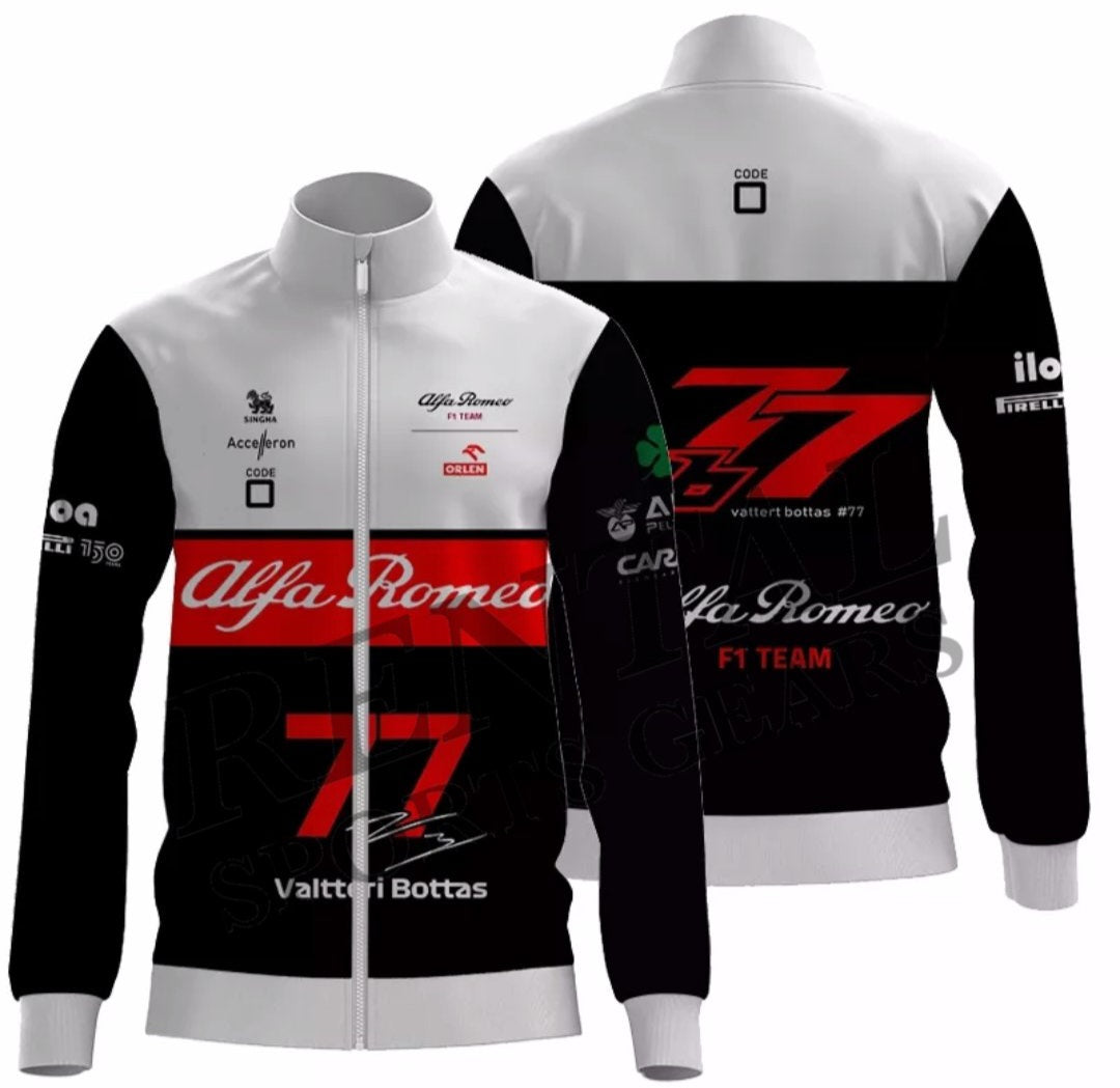 Valtteri Bottas Alfa Romeo Race SOFTSHELL JACKET F1 - Rental Sports