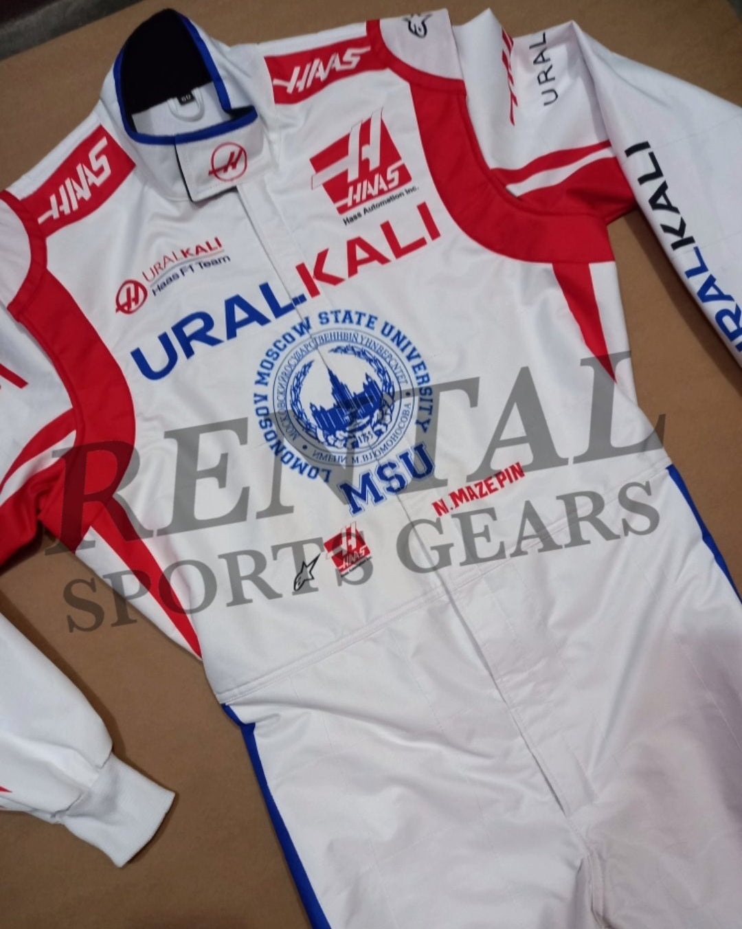 Nikita Mazepin 2021 Haas Race Suit - British GP | F1 Replica Race Suit