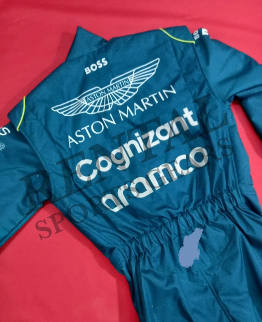 Sebastian vettel 2022 F1 Race Suit Aston Martin | F1 Replica Race Suit - Rental Sports