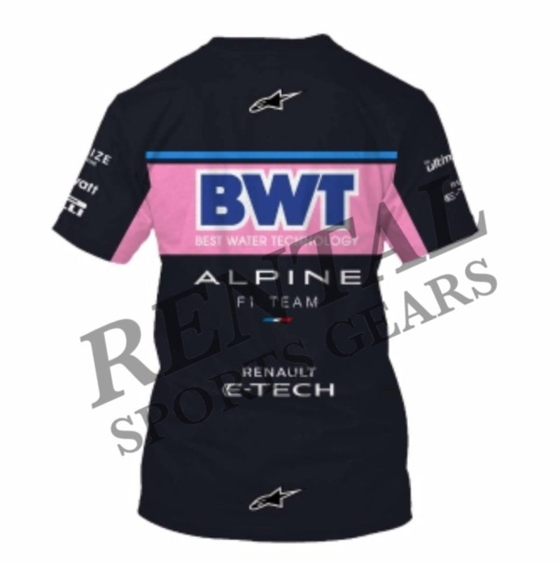 Esteban Ocon Alpine 2023 F1 Race Shirt - Rental Sports