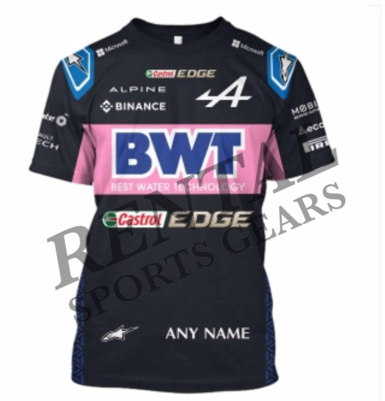 Esteban Ocon Alpine 2023 F1 Race Shirt - Rental Sports