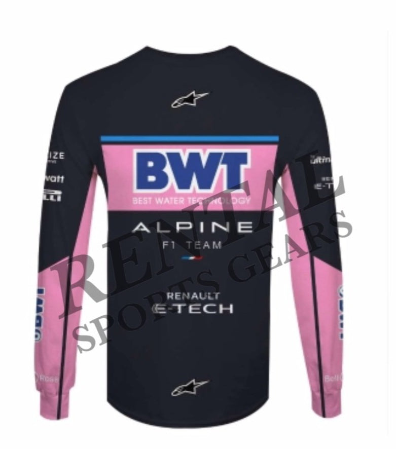 Esteban Ocon Alpine 2023 F1 Race Shirt - Rental Sports